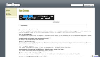 
                            9. You Cubez - Earn Money - Google Sites