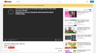 
                            5. You-Cubez Registration - Sign Up - YouTube