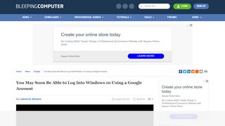 
                            12. You May Soon Be Able to Log Into Windows 10 Using a Google ...