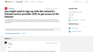 
                            2. you might need to sign up with this network's internet service ...
