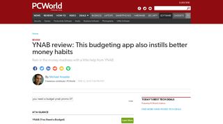 
                            6. You Need a Budget YNAB - PCWorld