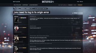 
                            4. you need to log in t - Forums - Battlelog / Battlefield 4