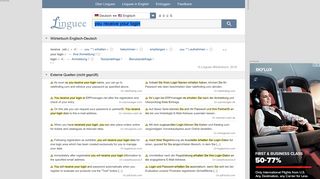 
                            11. you receive your login - Deutsch-Übersetzung – Linguee Wörterbuch