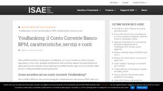 
                            10. YouBanking: il Conto Corrente Banco BPM, caratteristiche, servizi e costi