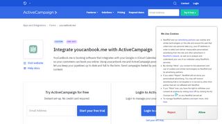 
                            11. youcanbook.me Integration & App | ActiveCampaign