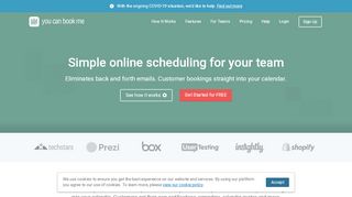 
                            11. YouCanBook.me: Online scheduling tool for customer bookings