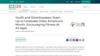 
                            5. Youfit and SilverSneakers Team Up to Celebrate Older Americans ...
