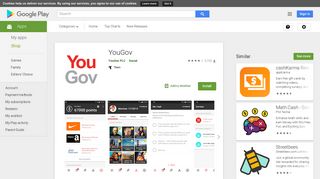 
                            3. YouGov - Apps on Google Play