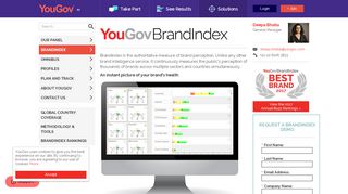 
                            9. YouGov | Brand tracking | Brand equity | BrandIndex
