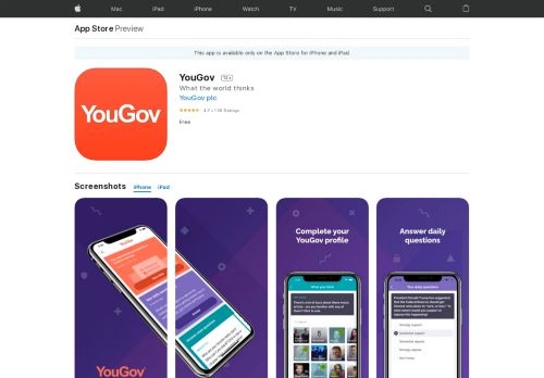 
                            8. YouGov on the App Store - iTunes - Apple