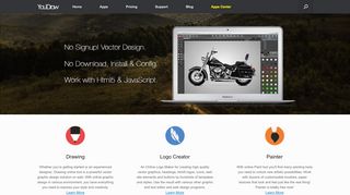 
                            7. YouiDraw, Online Vector Graphic Design, Drawing Online Logo Maker.