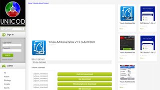 
                            8. Youlu.Address.Book.v1.2.3-AnDrOiD » Uniicod universal application ...
