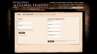 
                            8. Young Life - Developing Global Leaders - Sign In or Register