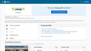 
                            11. Young Life: Login, Bill Pay, Customer Service and Care Sign-In - Doxo