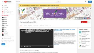 
                            12. Young Living Essential Oils - Official - YouTube