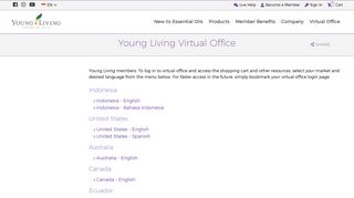 
                            3. Young Living Virtual Office | Young Living Essential Oils