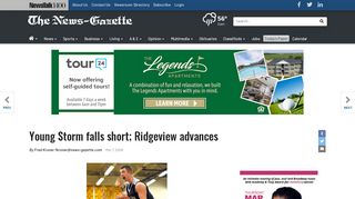 
                            12. Young Storm falls short; Ridgeview advances | News-Gazette.com