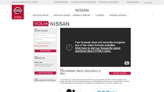 
                            1. You+Nissan: a aplicação do programa de proprietário Nissan