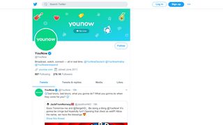 
                            10. YouNow (@YouNow) | Twitter