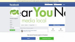 
                            11. Younow support - Community | Facebook
