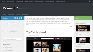 
                            12. YouPorn Password | PasswordsZ