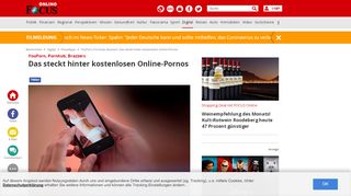 
                            8. YouPorn, Pornhub, Brazzers: Das steckt hinter kostenlosen Online ...