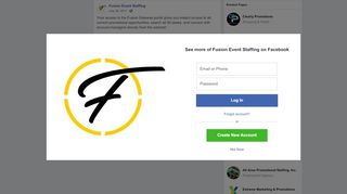 
                            4. Your access to the Fusion Gateway portal... - Fusion Event Staffing ...