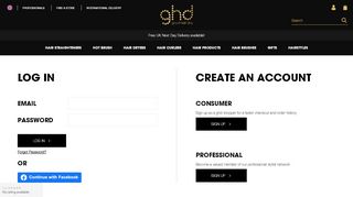 
                            2. Your Account - GHD