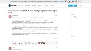 
                            4. Your account is locked. Please reset your password to log ...