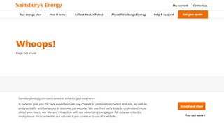 
                            11. Your account - Sainsbury's Energy