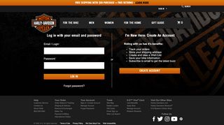 
                            5. Your Account - Sign in | Harley-Davidson USA