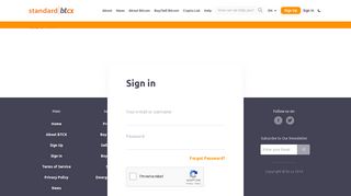 
                            4. Your account - Sign in to buy and sell bitcoin - BTCX