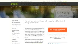 
                            1. Your Account | Snohomish County PUD