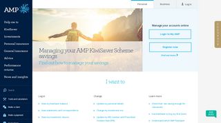 
                            1. Your AMP KiwiSaver Scheme - Manage Your Account | AMP