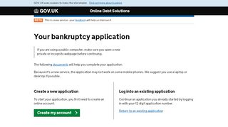 
                            12. Your bankruptcy application