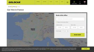 
                            7. Your Cheap Car Hire in France - Goldcar