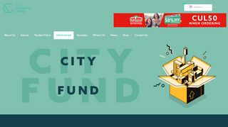 
                            2. Your City Fund - City Students' Union