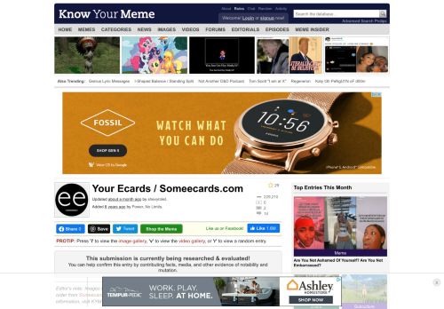 
                            7. Your Ecards / Someecards.com | Know Your Meme