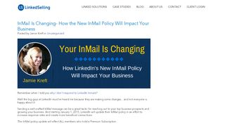 
                            12. Your InMail Is Changing- How Will it Impact Your Business?