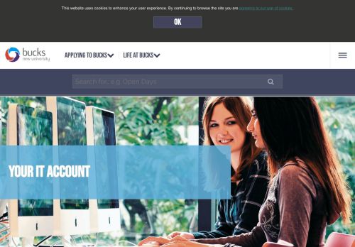 
                            2. Your IT Account | Buckinghamshire New University