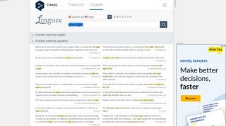 
                            4. your login - Traducción al inglés – Linguee