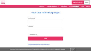 
                            9. Your Love Home Swap Login