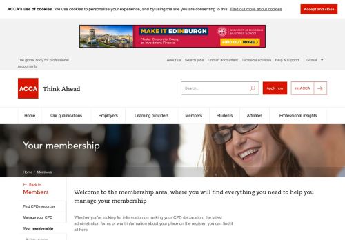 
                            5. Your membership | ACCA Global