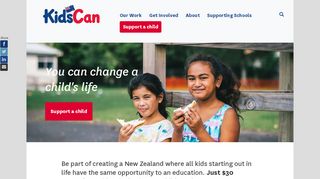 
                            5. Your monthly donations will help change a child's life - KidsCan