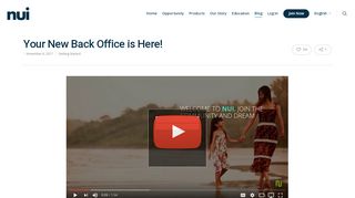 
                            2. Your New Back Office is Here! - Nui.Social