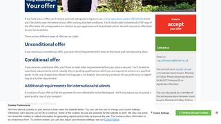 
                            10. Your offer | University of Strathclyde