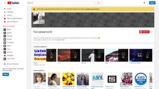 
                            13. Your penpal world - YouTube