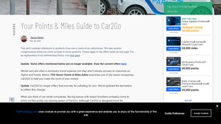 
                            6. Your Points & Miles Guide to Car2Go - The Points Guy