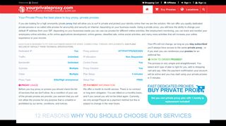 
                            9. Your Private Proxy the best place to buy proxy, private ...