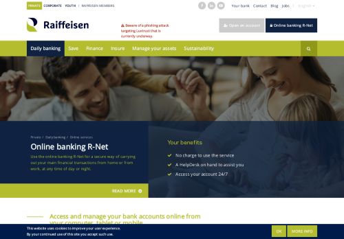 
                            8. Your R-Net online space | Raiffeisen - Banque Raiffeisen